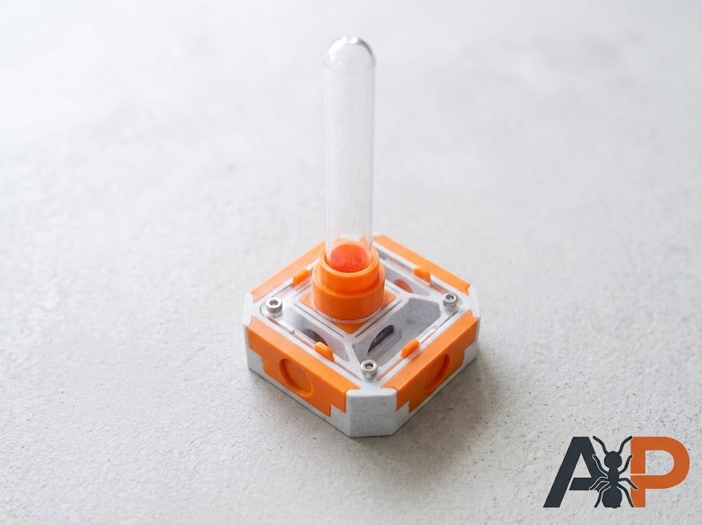 Nid modulaire 1x1 avec bloc oasis orange