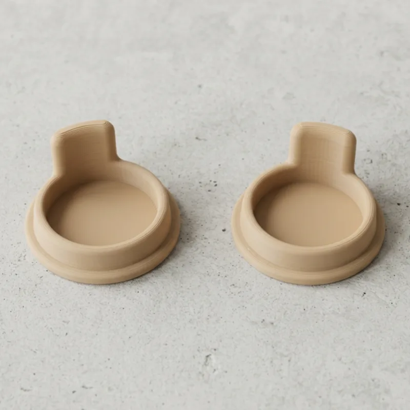 Mangeoire beige 3D pour fourmis