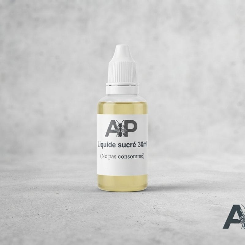 Flacon de liquide sucré 30 ml pour l'alimentation des fourmis