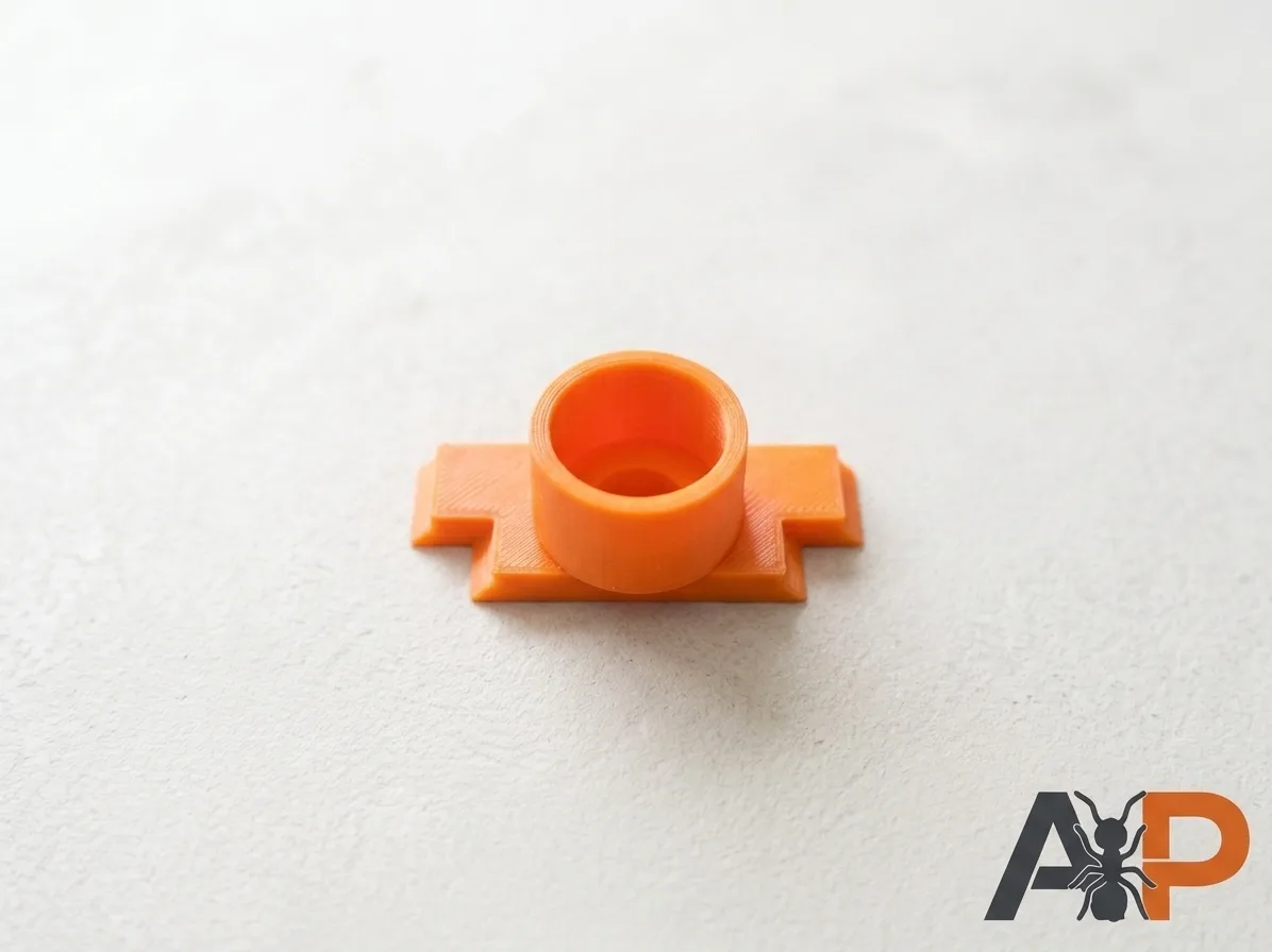 Porte ronde 16 mm orange pour modules de fourmis